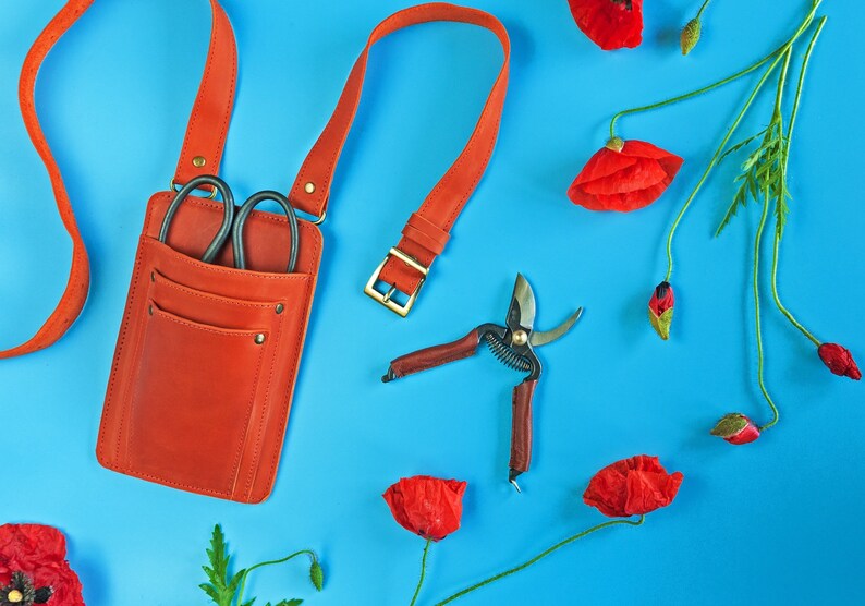 Leather Florist Tool Belt Etsy