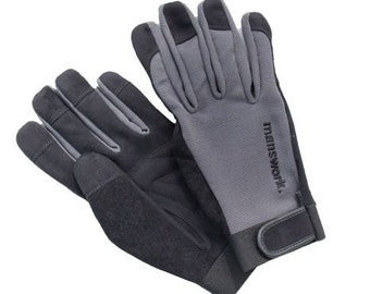 Manswork Synthetic Leather Gloves, Man’s Work Gloves, Garden Gloves for him, Gift for Gardener, Gift for him