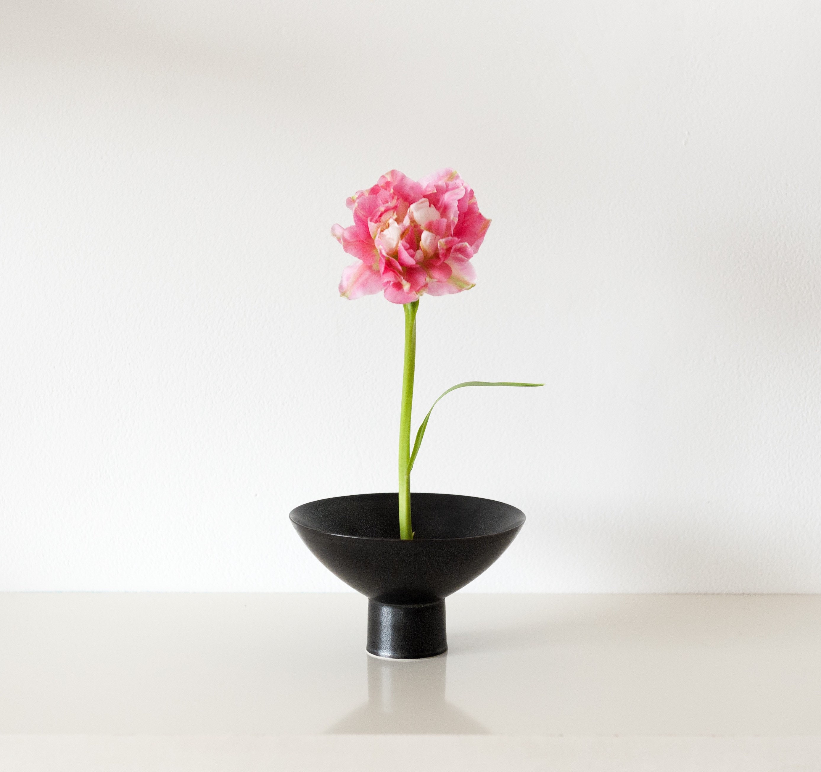 Japanese Style Ikebana Porcelain Vase Etsy