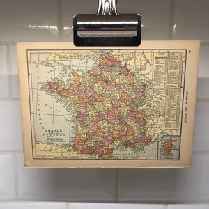 Mapa vintage de 1914 da França e Holanda/Bélgica
