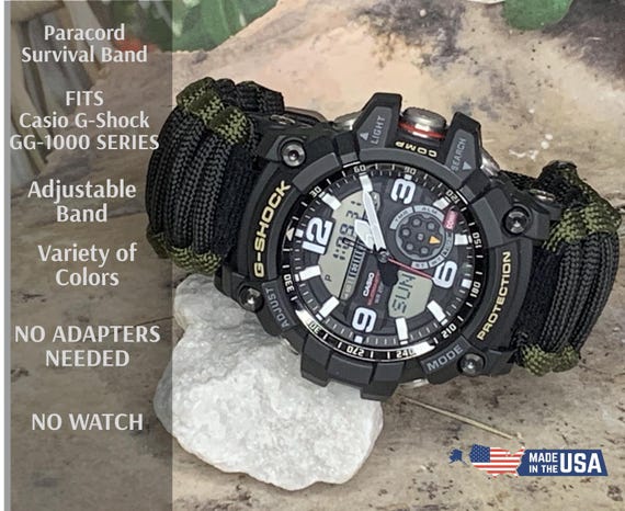 Casio G-shock Mudmaster GG-1000 Paracord Survival Replacement
