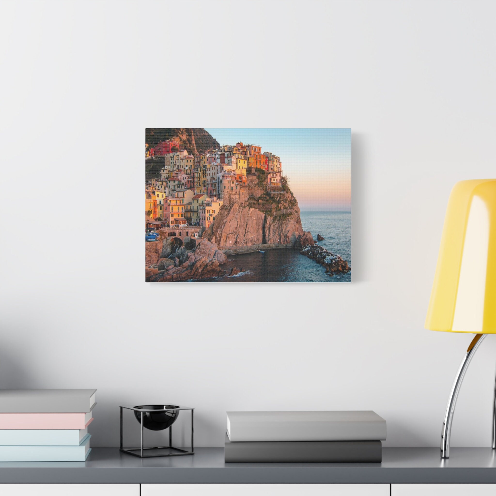 Italy Art Ocean View Italian Decor Wall Art of Italy Cliffs Etsy