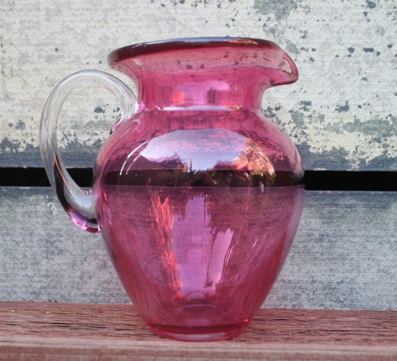 Small Glass Pitcher