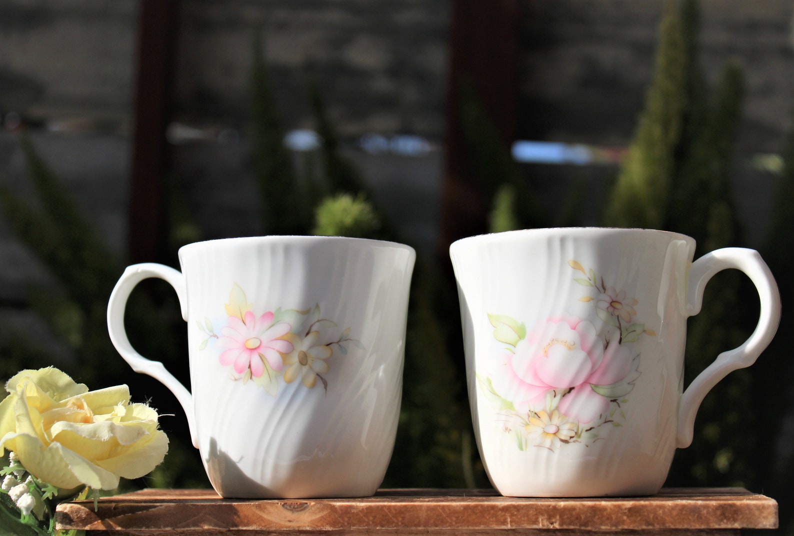 Set of 2 Sadler Mugs Wellington Bone China Made in England Etsy