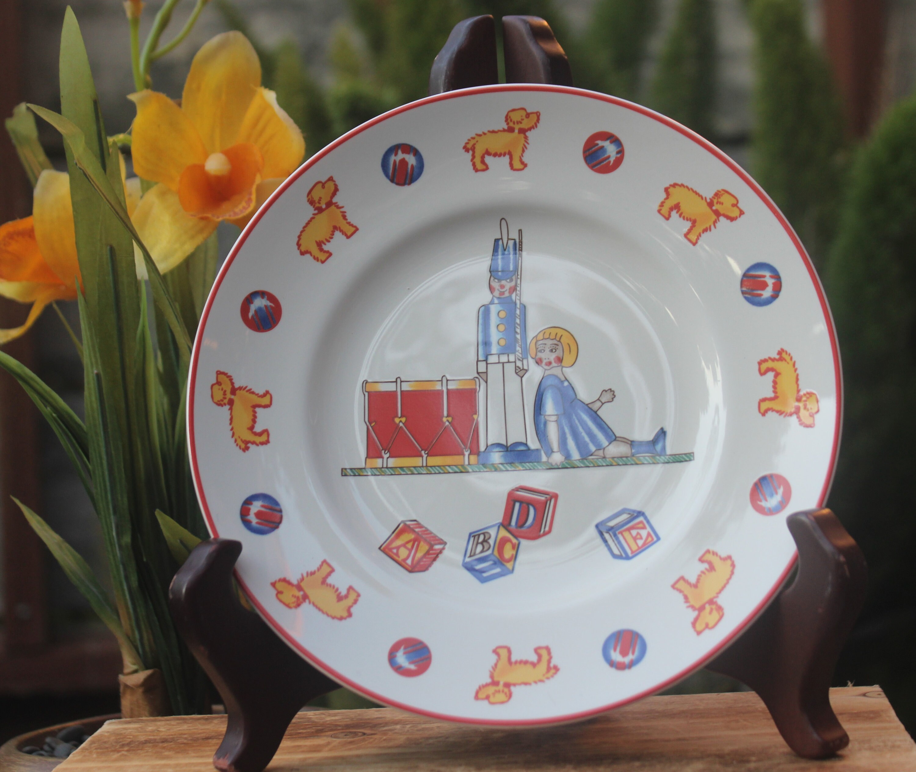 Vintage Tiffany & Co Plate, Tiffany Toys, Made in Japan, Toy