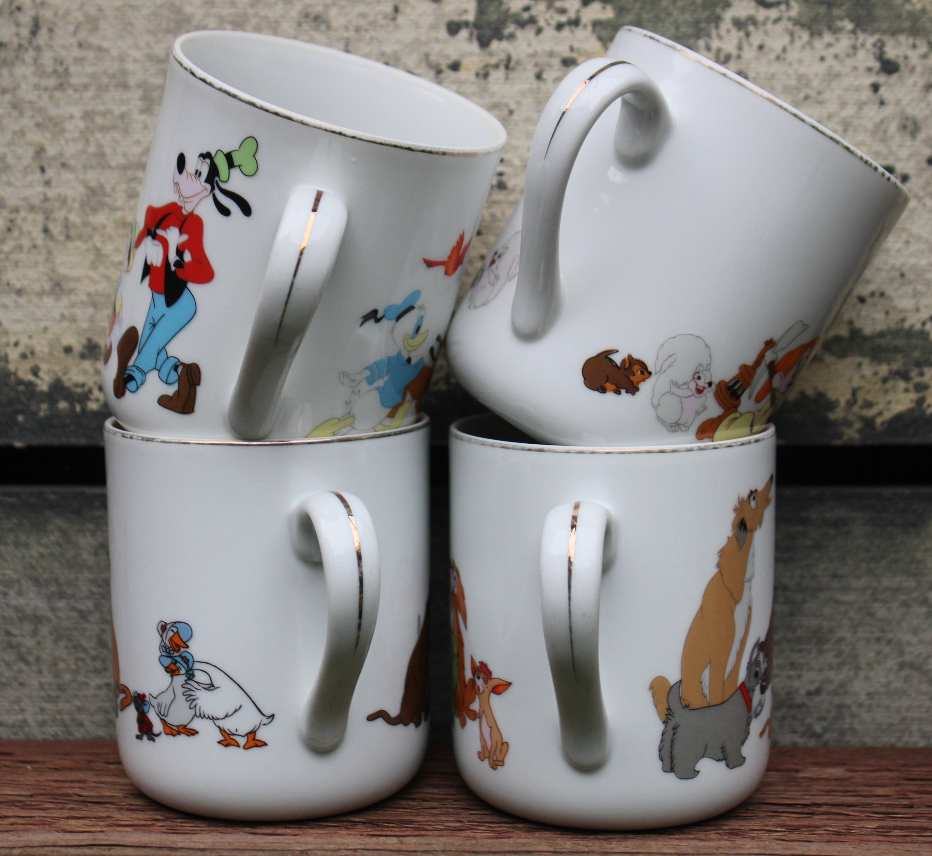 Vintage Disney Mug Made Exclusively for Walt Disney, Japan