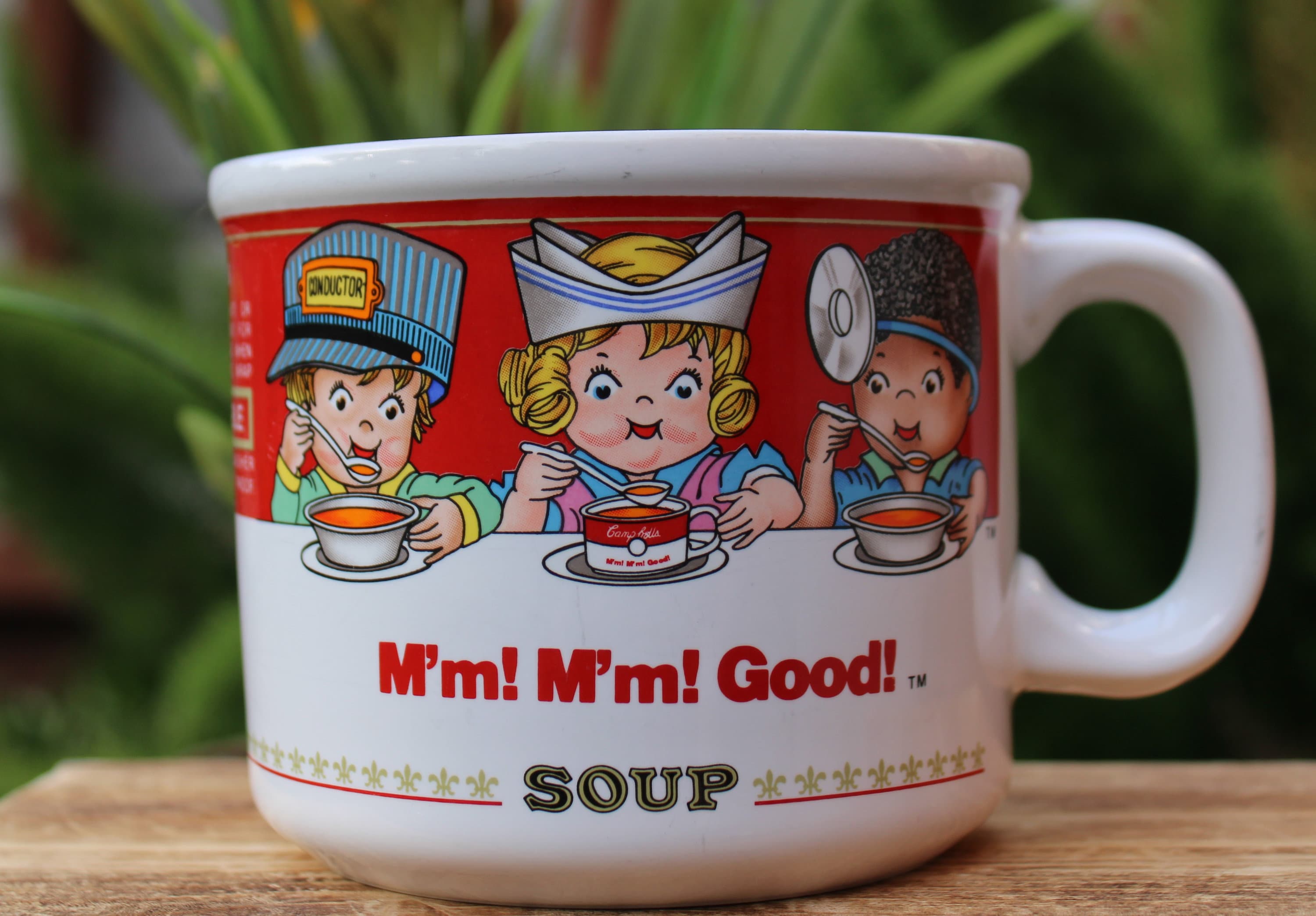 Vintage Campbells Soup Mug 1993 Westwood Red and White