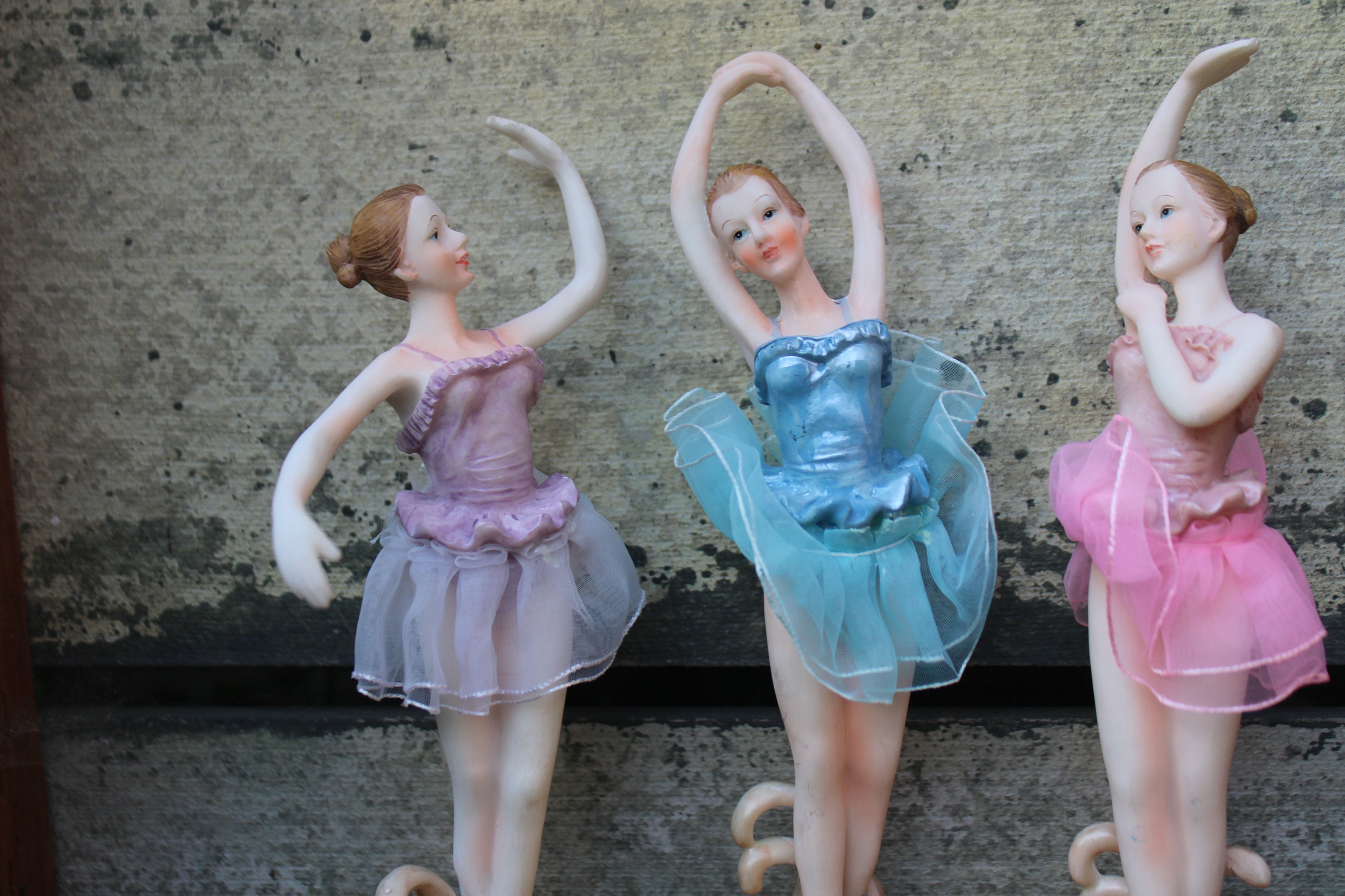 Set de 3 figuras de bailarina para niña, Sweet Poses Ballet