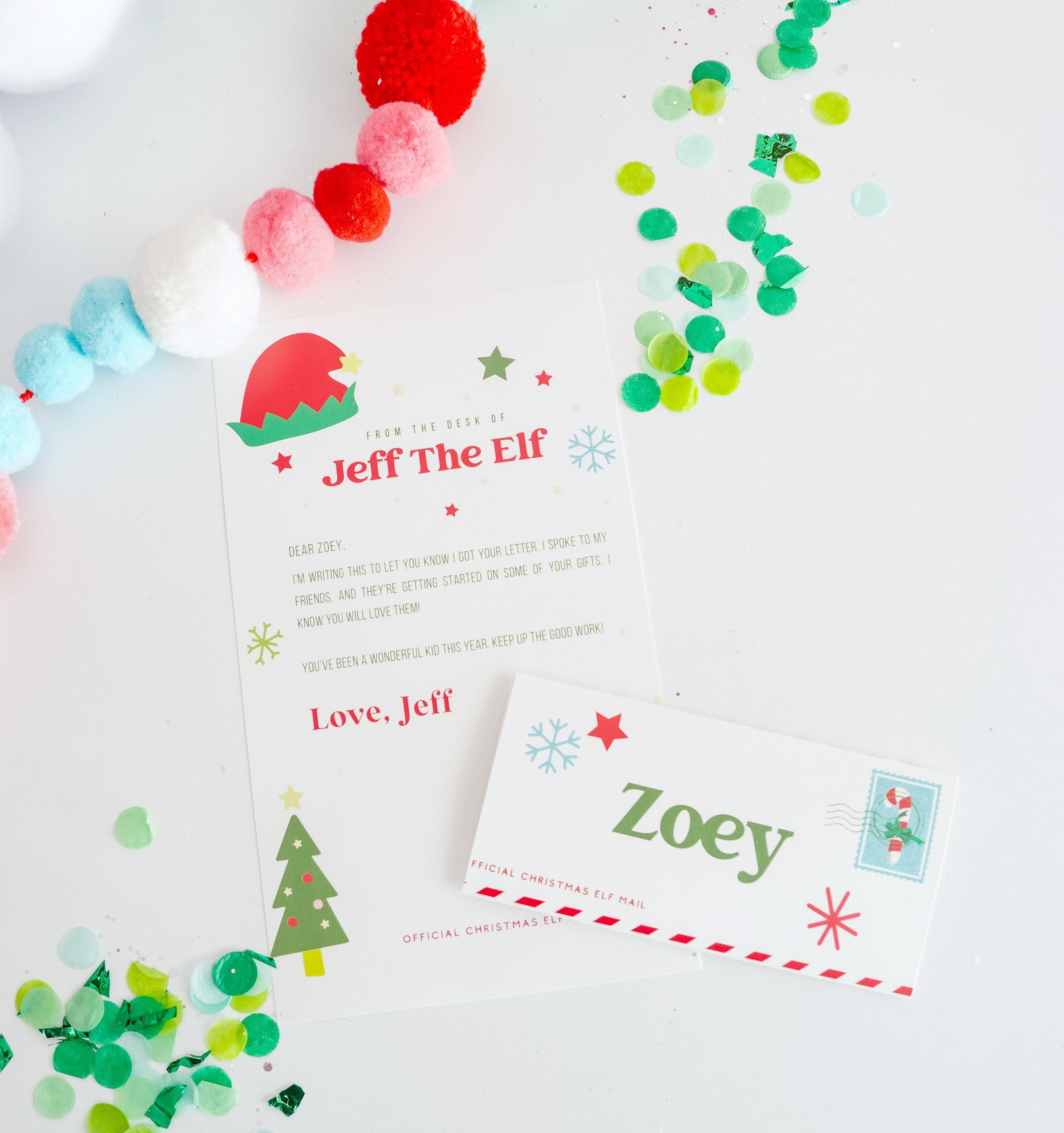 Elf Letter Printable Letter From an Elf Christmas Letter Customizable Elf Letter Printable Letter From an Elf Christmas Letter Customizable