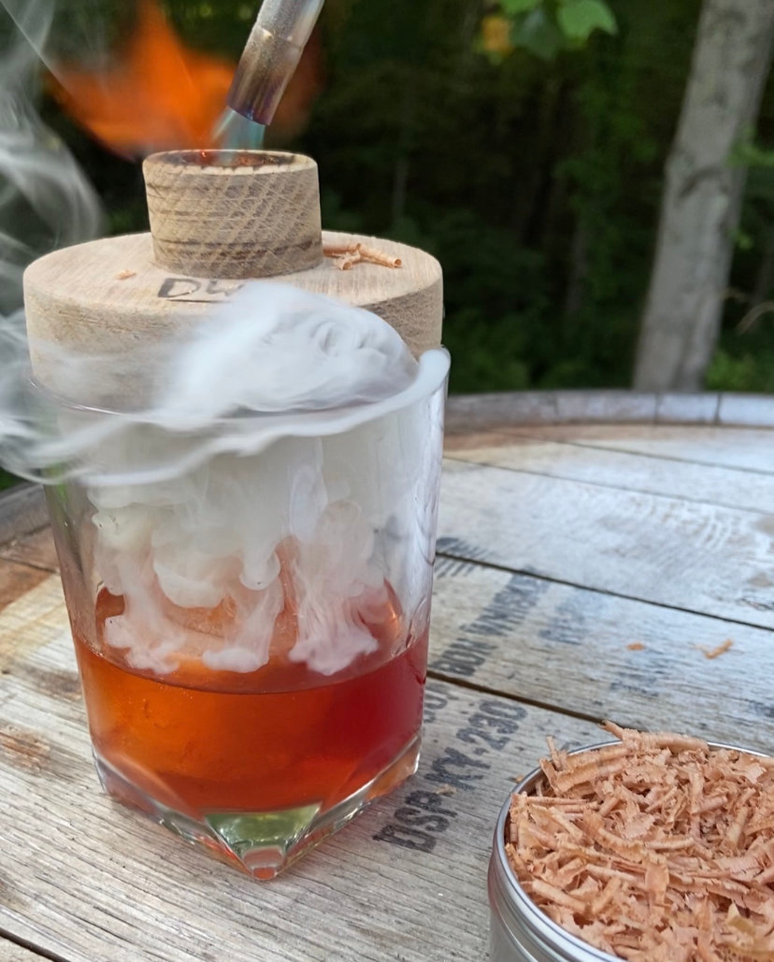 Smoke Stackcocktail Chimney Smoker Etsy