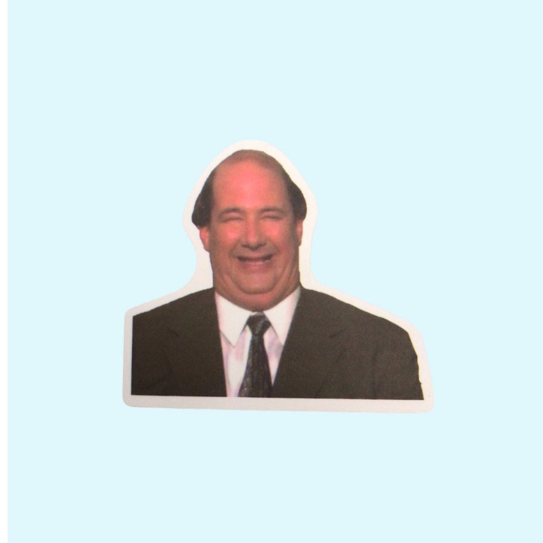 The Office Laughing Kevin Sticker Etsy The Office Laughing Kevin Sticker Etsy