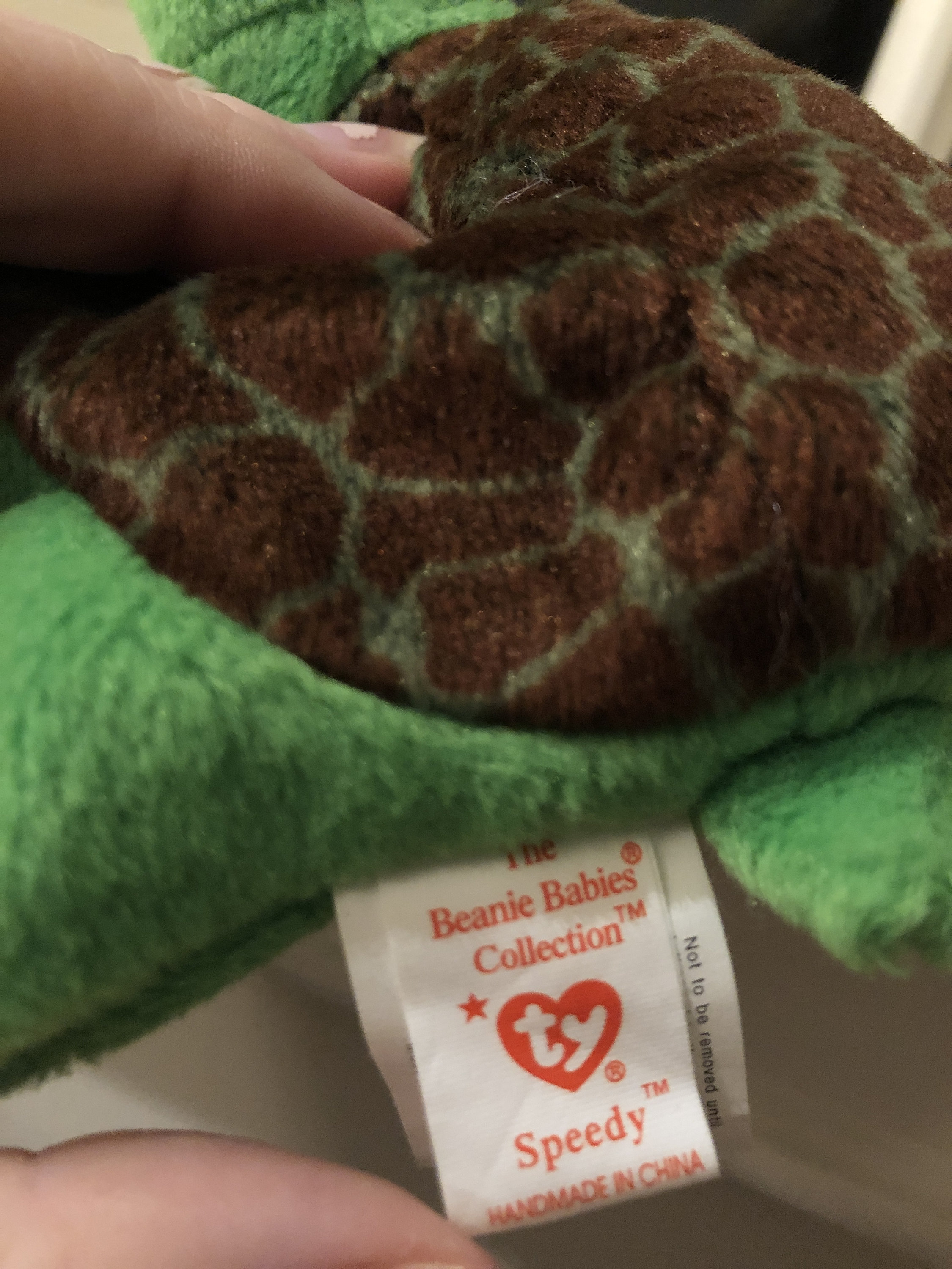 TY 1993 Speedy Beanie Babies Rare Original Collection PVC Etsy UK