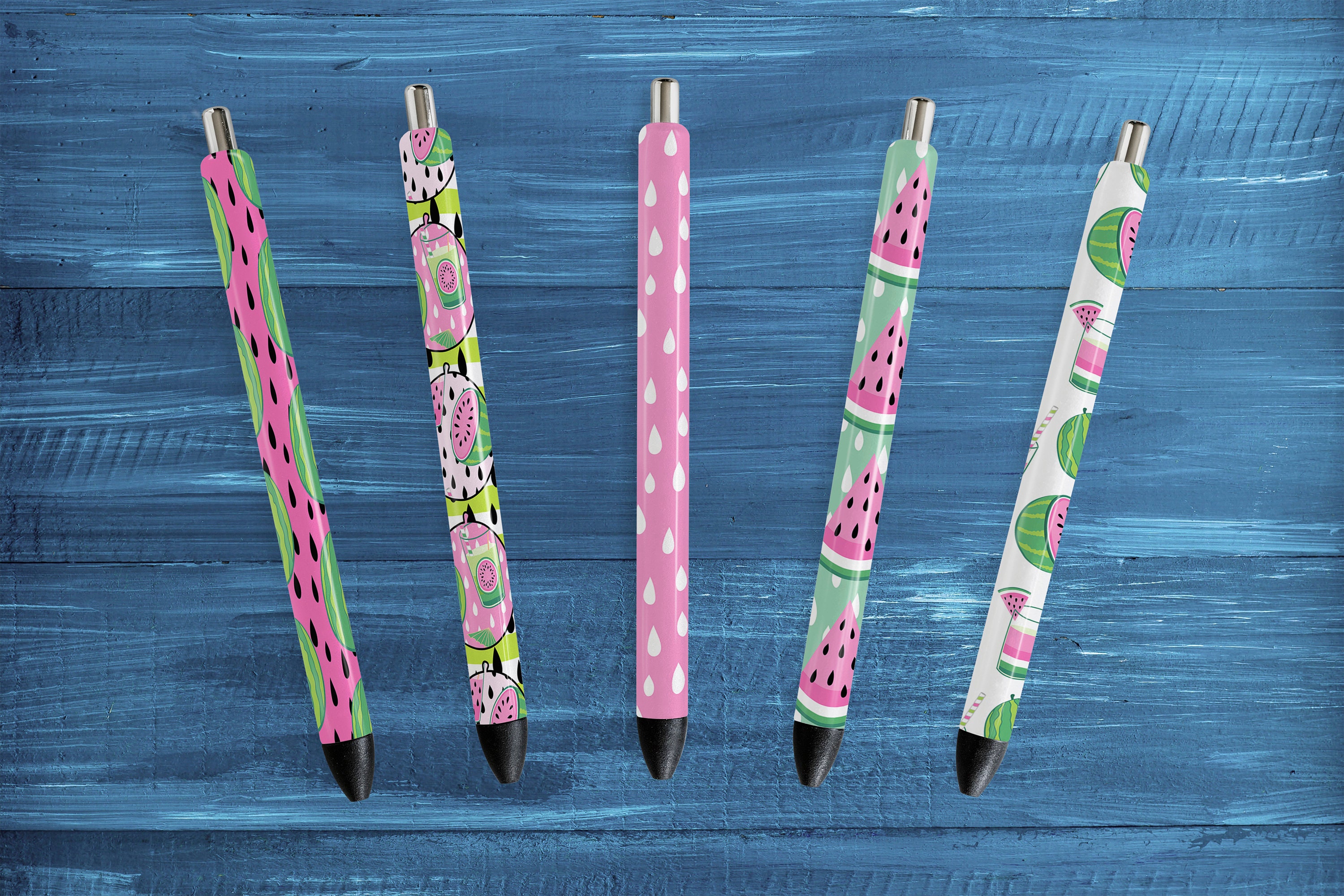 Watermelon Pen Wraps Pen Sublimation Pen Wraps Waterslide Etsy