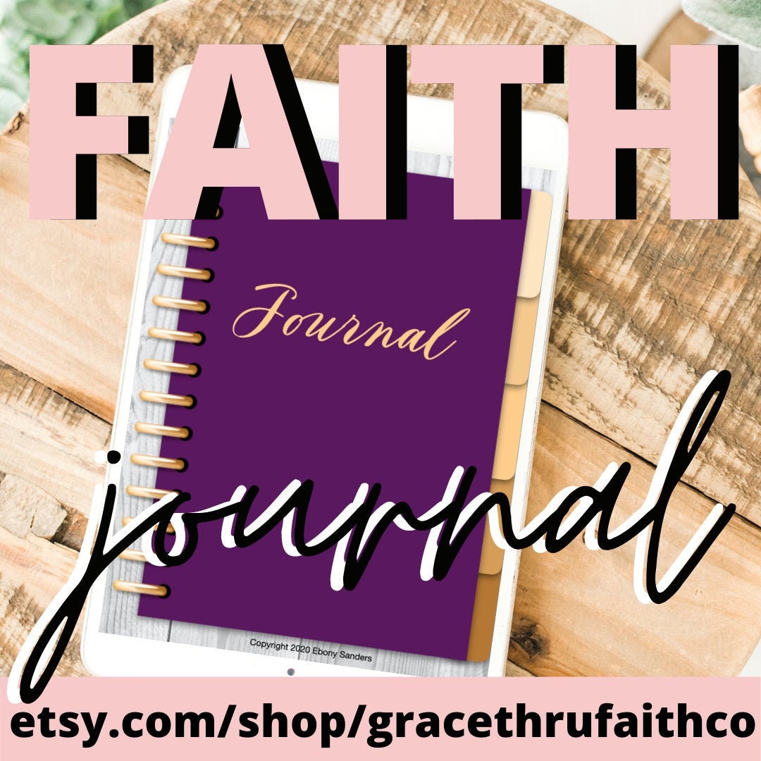 Faith Journaling Notebook Digital Notebook Goodnotes Planning Traveler ...