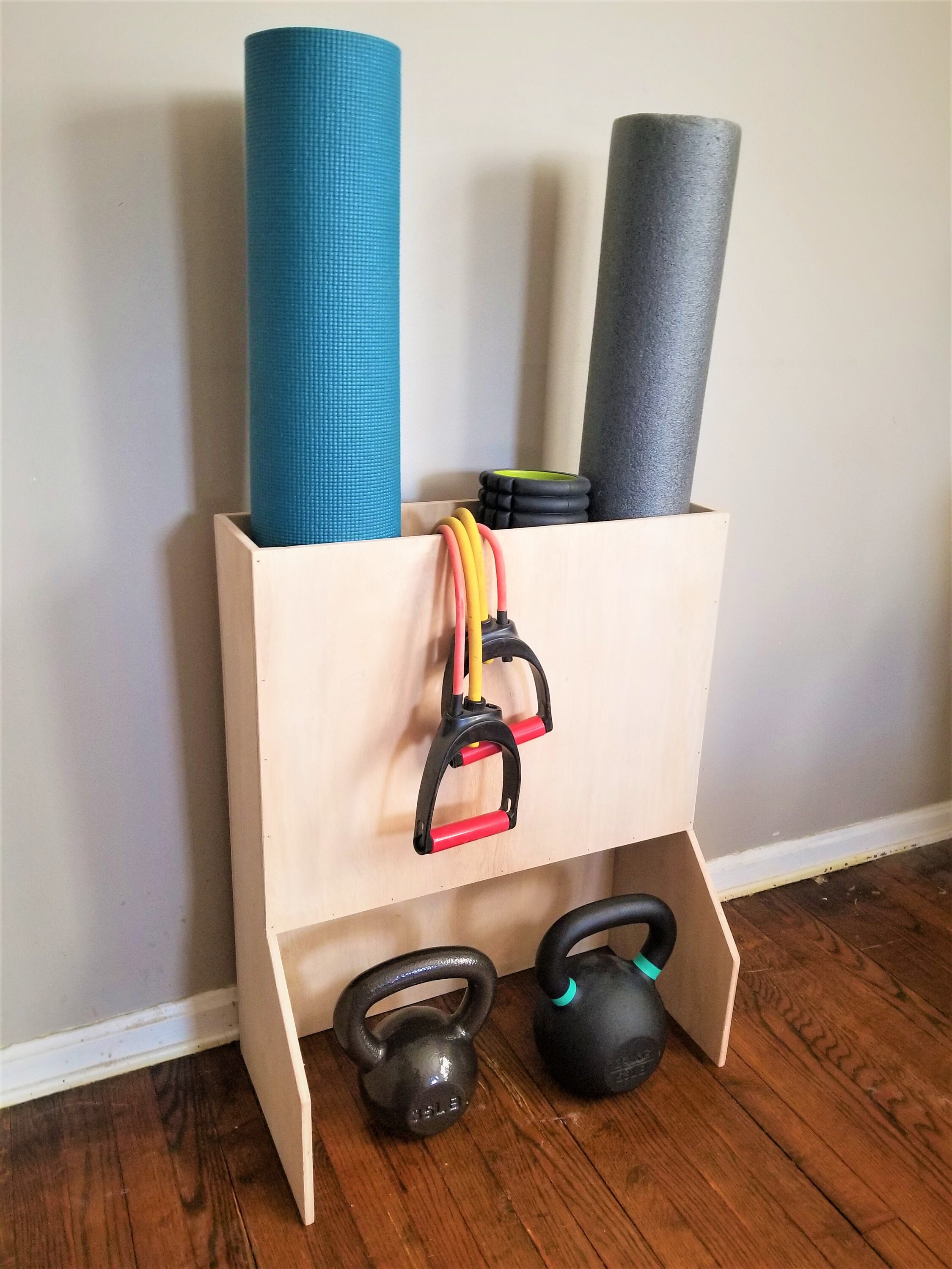 Yoga Mat Stand Yoga Mat Bolster Pillow Foam Roller Holder Etsy