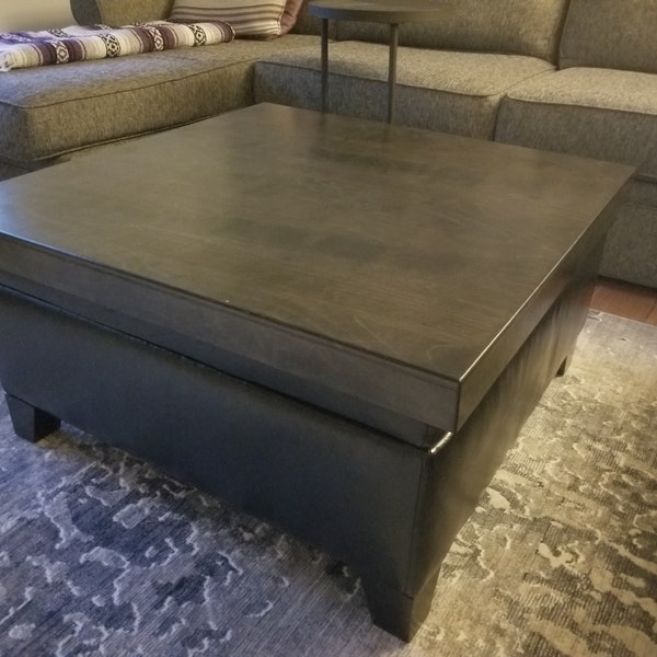 Over Ottoman Table Etsy