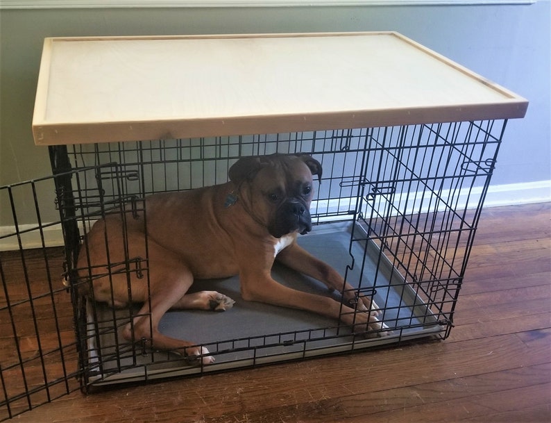 Dog Crate Topper Dog Cat Kennel Wire Crate Cover Furniture Etsy