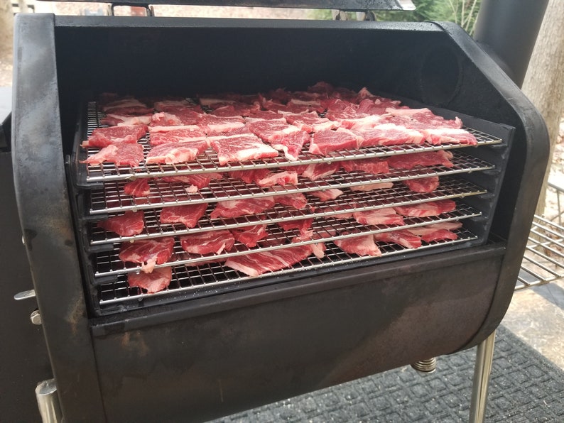 Jerky Rack Beef Jerky Racks Grill Accessories Smoker Grill Etsy