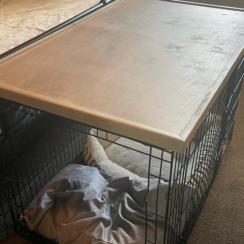 Dog Crate Topper Dog Cat Kennel Wire Crate Cover Furniture Etsy