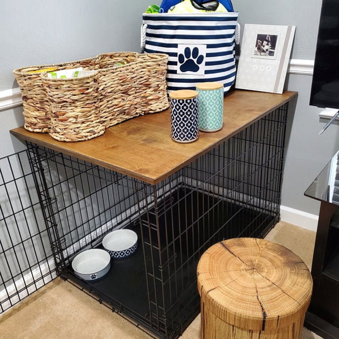 Dog Crate Topper Dog Kennel Topper Dog Cage Topper Pet Etsy