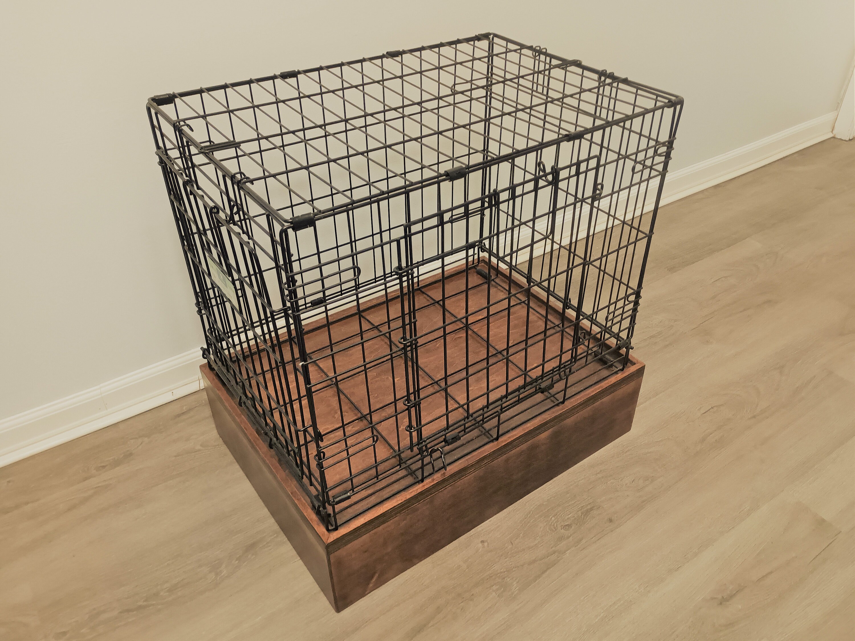 PET SAFE FINISH Dog Crate Base Dog Pet Base Crate Kennel Cage Bed House Playpen End Table Furniture Large Medium Small Riser Etsy Canada