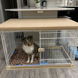 Dog Crate Furniture, Dog Kennel Furniture, Dog Cage Furniture, Modern Dog Crate, Dog Bed, Dog Crate, Dog Kennel, Wood Dog House, eco2