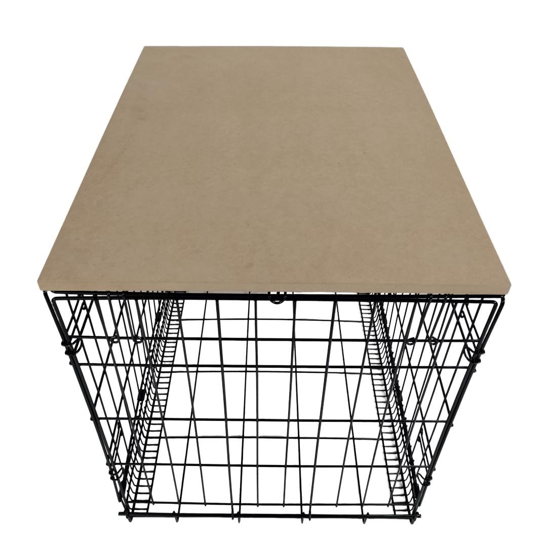 DIY Simple Dog Crate Topper, MDF UNFINISHED, Mounting Hardware for ... - Dog Crate Tile Support