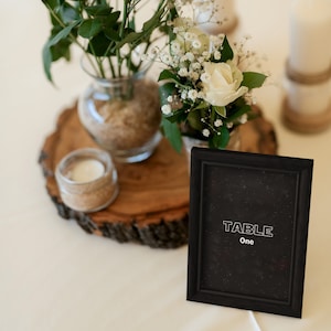Star Wars Wedding Table Signs