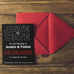 Save the Date ~ Star Wars