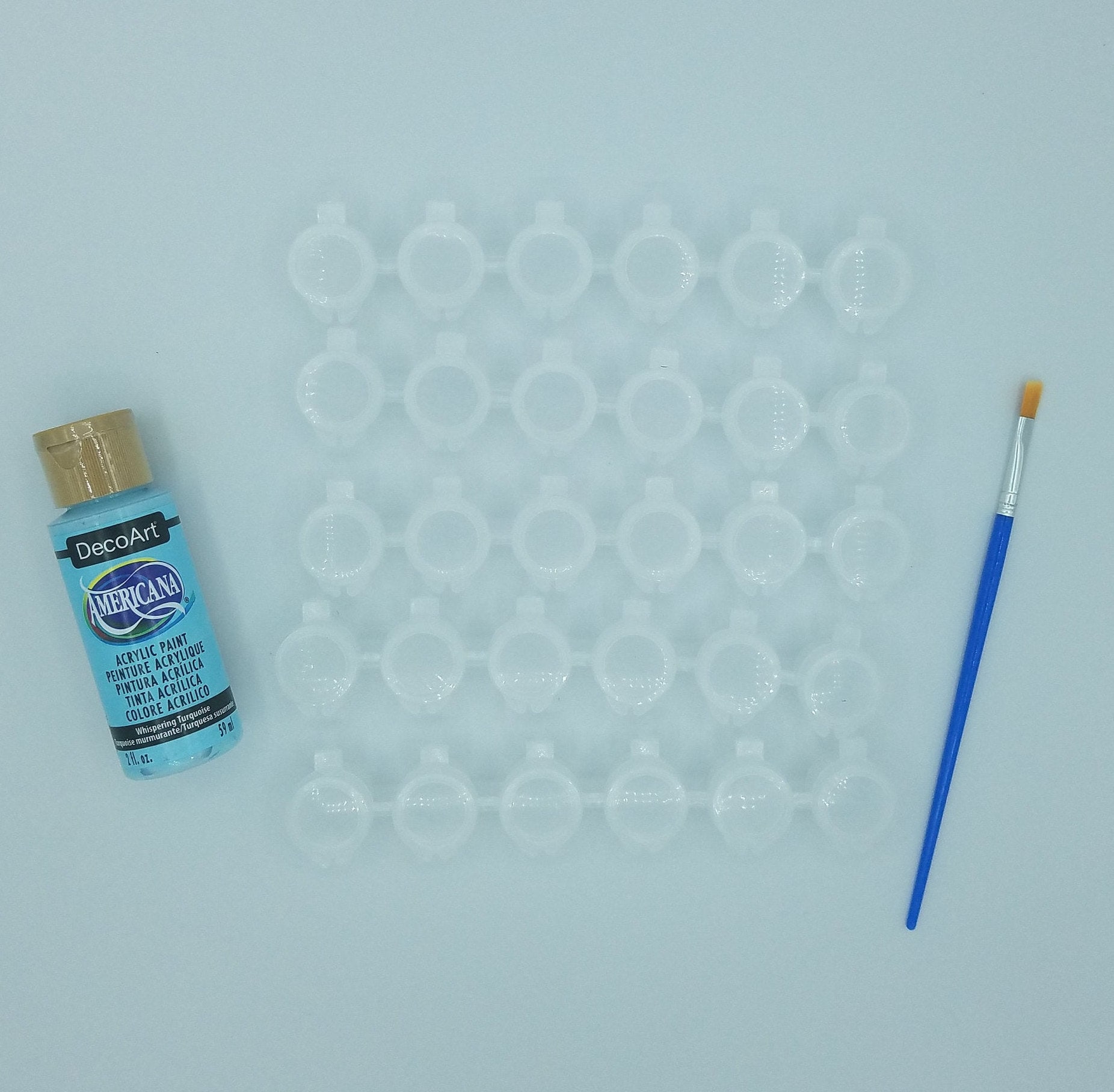 Paint Pot Strips 5ML 6 Pot Strips Empty Paint Pots Bulk Etsy