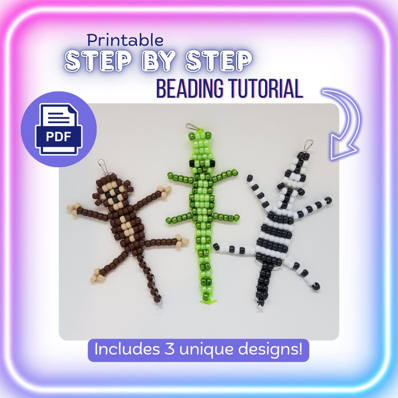 Alligator Pony Beads - Etsy