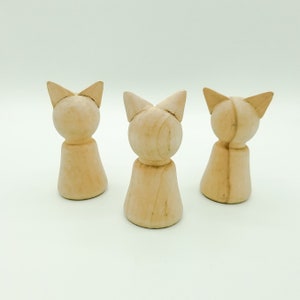 unfinished peg dolls