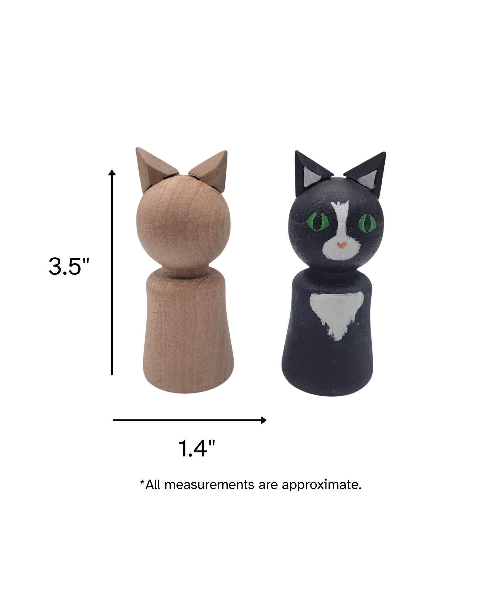 Kit Créatif Peinture Ton Propre Chaton - Pour Enfants 3+ Et Adultes - Blanc - Neuf