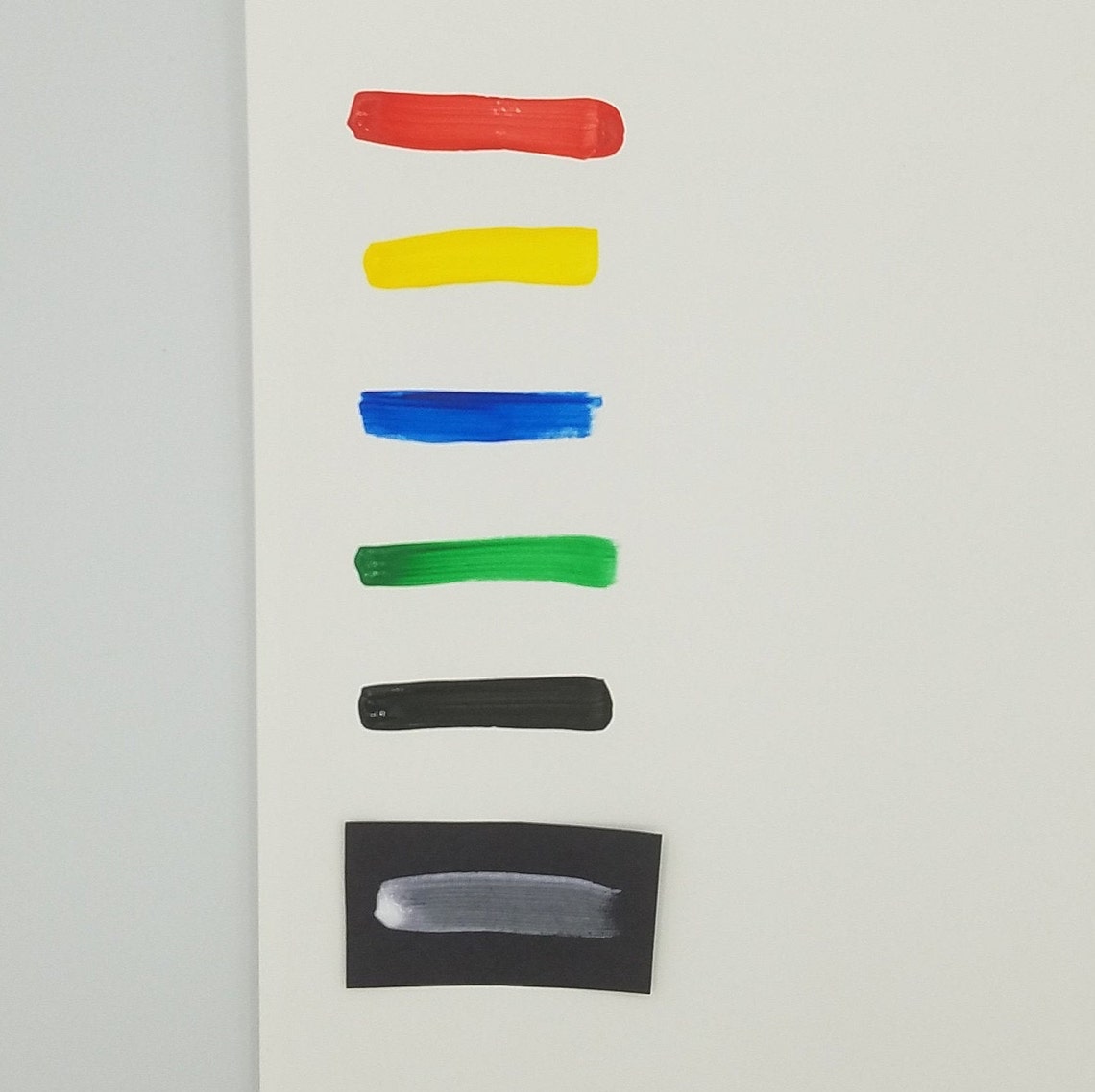 Acrylic Paint Pot Strips With Brush 5ml Prefilled Paint Pots Etsy