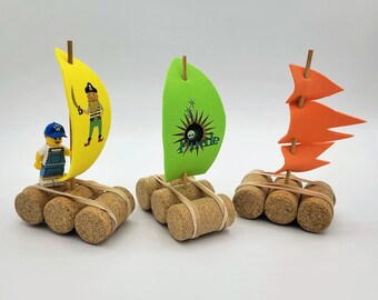 Craft Kits, DIY Cork Boat Set, Gifts for Kids, DIY Kit, DIY Crafts, Gifts