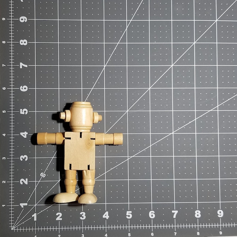 Craft Kit Wooden Robot Toy DIY Projects for Kids Wood Craft Etsy