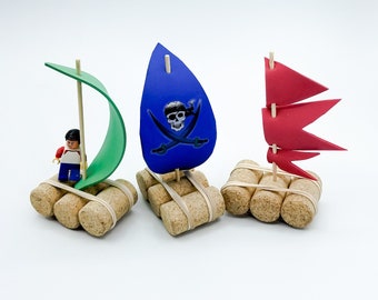 Craft Kits, DIY Cork Boat Set, Gifts for Kids, DIY Kit, DIY Crafts, Gifts for Kids, Kids Toys, Craft Kits for Kids, Kid Crafts