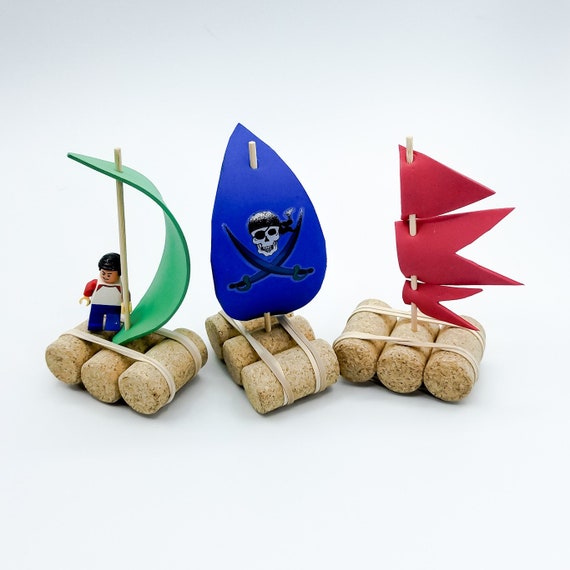 Buy Craft Kits, DIY Cork Boat Set, Gifts for Kids, DIY Kit, DIY