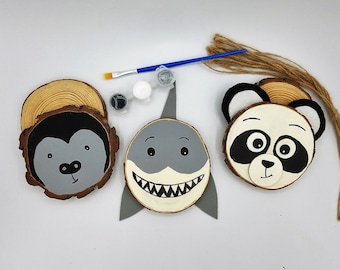 Craft Kit for Kids, Endangered Species Craft Kit, DIY Craft Kits, DIY Ornaments, Crafts for Kids, Gifts for Kids, DIY Art Projects