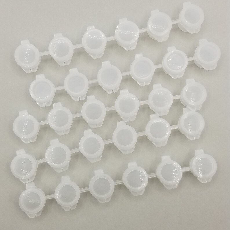 Paint Pot Strips 3ML Empty Paint Pots Bulk 3ML Paint Pot Etsy