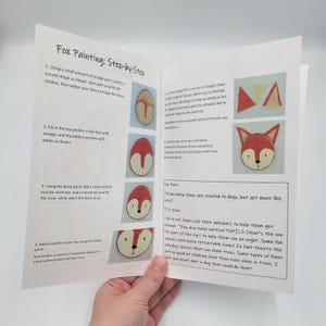 Craft Kits, Woodland Creatures Painting Craft, DIY Kit, DIY Crafts, Gifts for Kids, DIY Christmas Ornament, Adult Craft, Kid Craft image 5