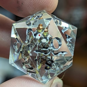Lae&#39;zel d20 (Handmade Baldur&#39;s Gate Character Die)
