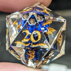Volo d20 (Baldur&#39;s Gate Handmade Character Die)