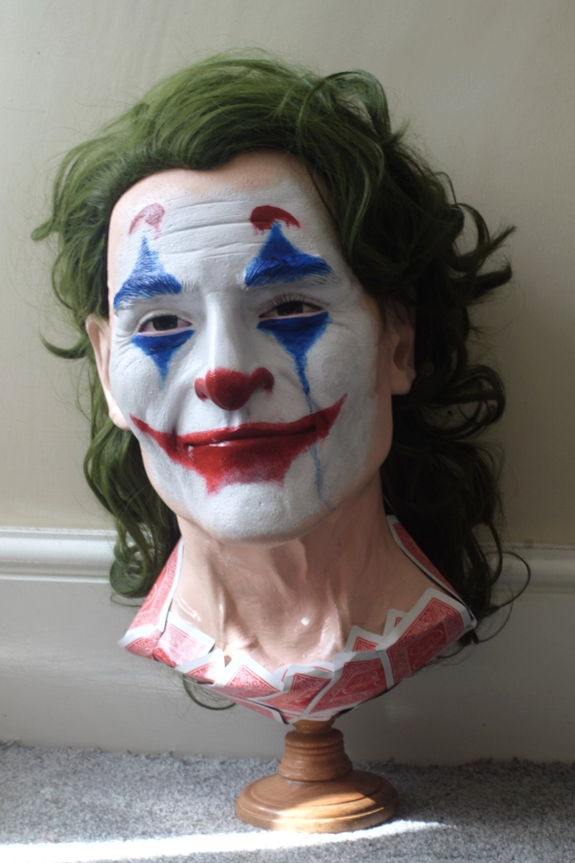 Joker Joaquin Phoenix Bust Sculpture Etsy