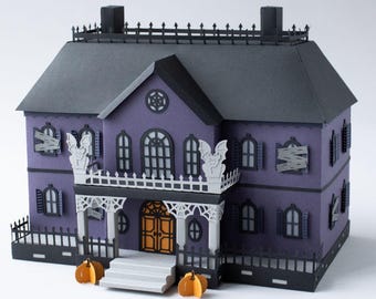 Halloween Pop Up DIY Paper House
