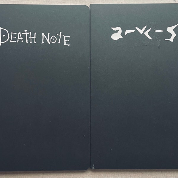 Misa Amane and Light Yagami Death Note Notebook