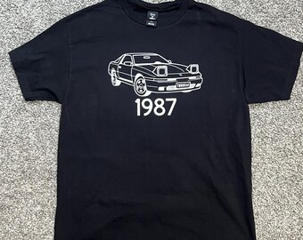1987 Toyota Supra Line Art Car Shirt