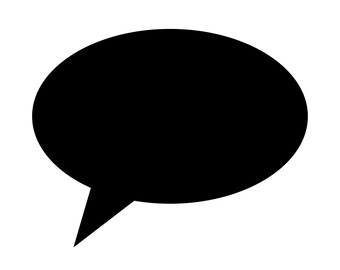 Download Speech Bubble Svg Etsy
