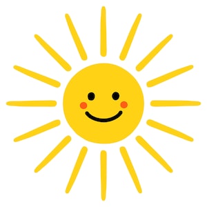 Süße Sonne SVG