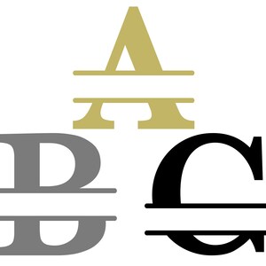 Premium Alphabet Monogram SVG
